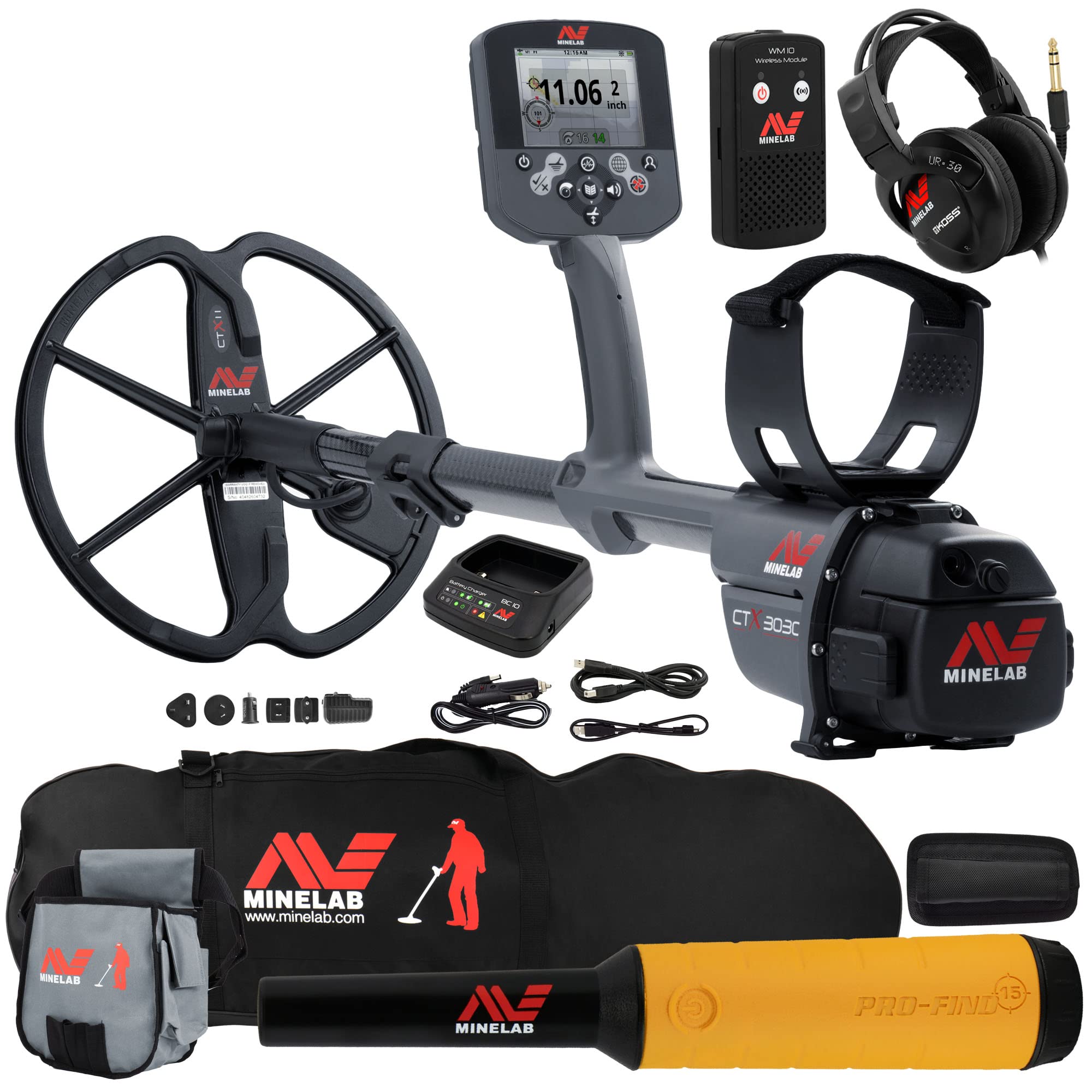 Amazon.com : Minelab CTX 3030 Waterproof Metal Detector with Pro
